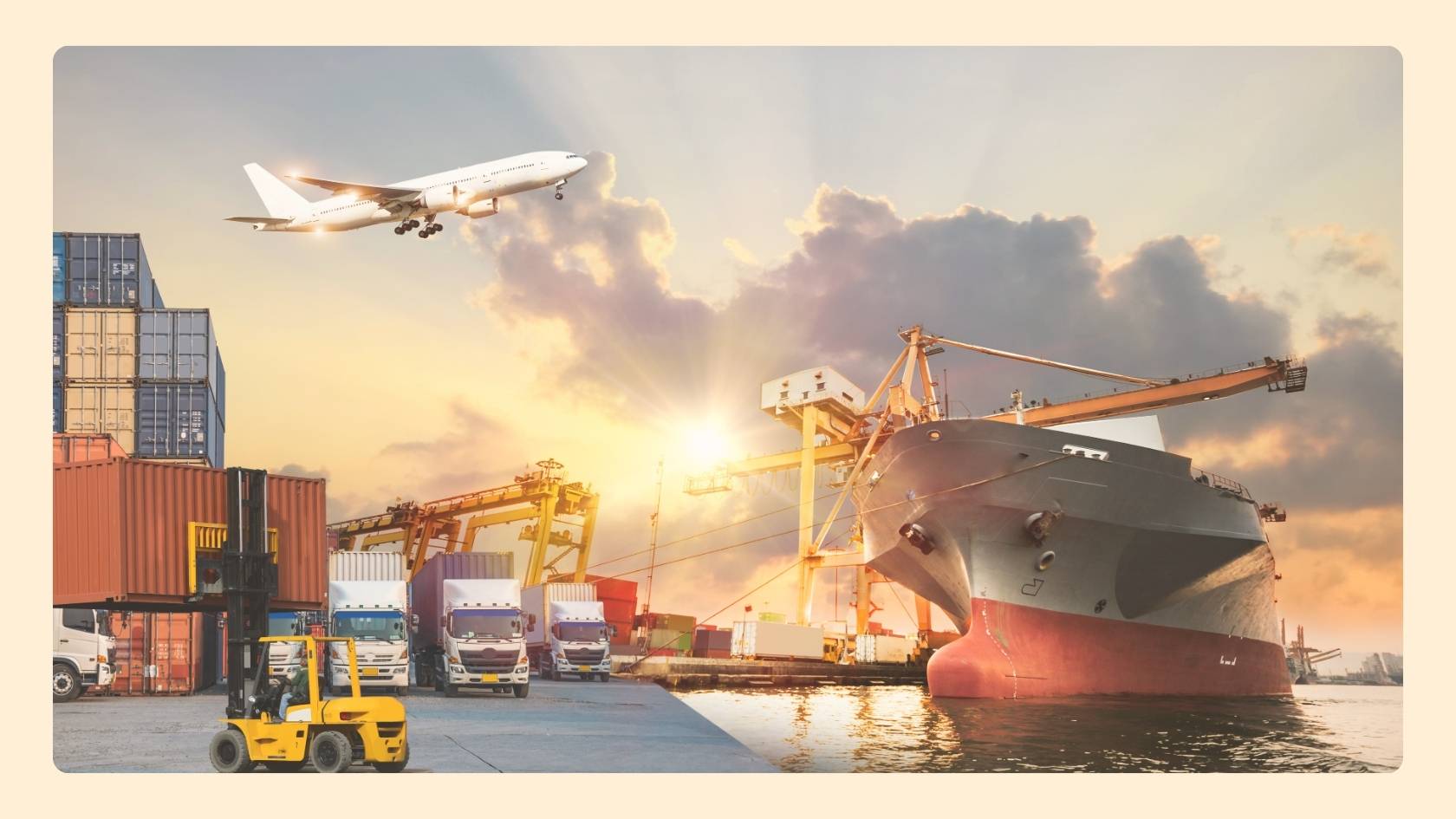 Apparel Container Shipping Via Sea & Air