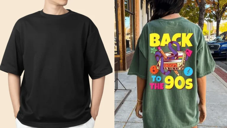 Why oversized 90s T-shirts are making a comeback in fashion