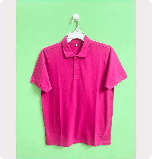Top Selling Plain Polo Shirt Short Sleeve With Cuff