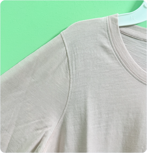 Organic Cotton Ladies Long Sleeve T-Shirt – Curved Hem