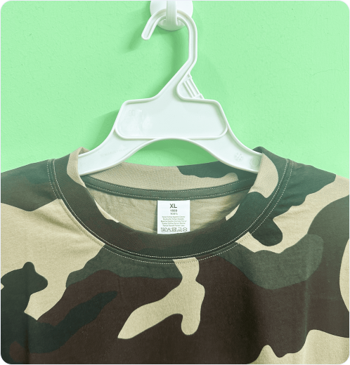 All Over Print Custom Men’s T-Shirt – Camo Design