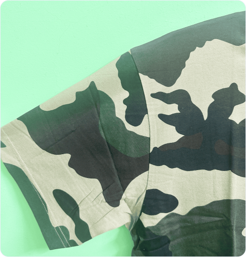 All Over Print Custom Men’s T-Shirt – Camo Design