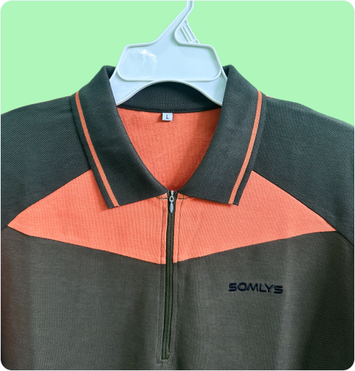 Fancy Men's Polo Shirt with Cuff – Premium Quality Polo Supplier | Smart Clothing