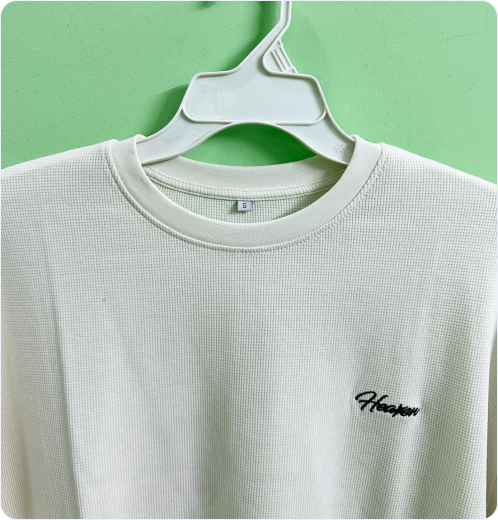 Waffle Men’s Long Sleeve T-Shirt – Premium Quality | Smart Clothing