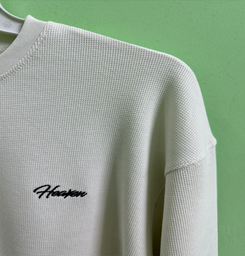 Waffle Men’s Long Sleeve T-Shirt – Premium Quality | Smart Clothing