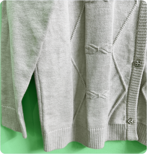 Premium Jacquard Cardigan for Women Elegant Knitwear