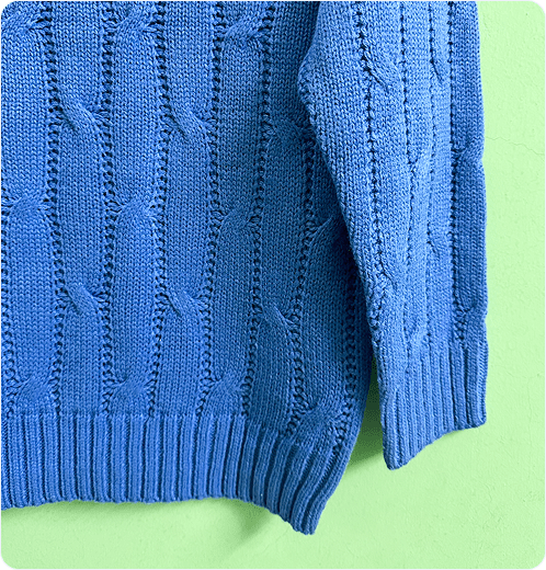 Jacquard Knit Sweater for Women