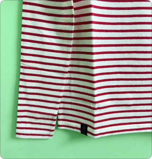 Yarn Dyed Stripe Ladies T-Shirt Premium Soft Casual Wear