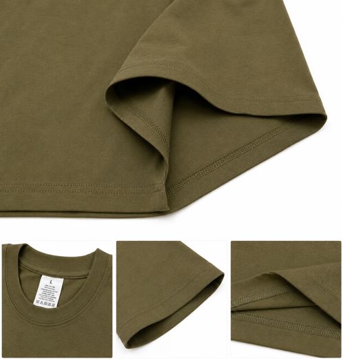 Plain T-Shirt Premium Side Seam Body, Comfortable Fit