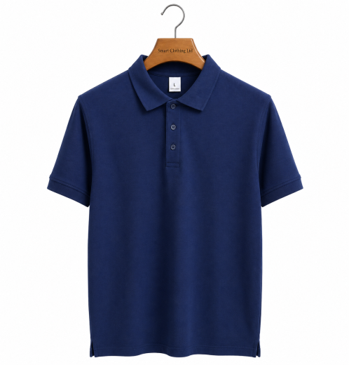 Top Selling Plain Polo Shirt Short Sleeve With Cuff