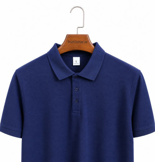 Top Selling Plain Polo Shirt Short Sleeve With Cuff