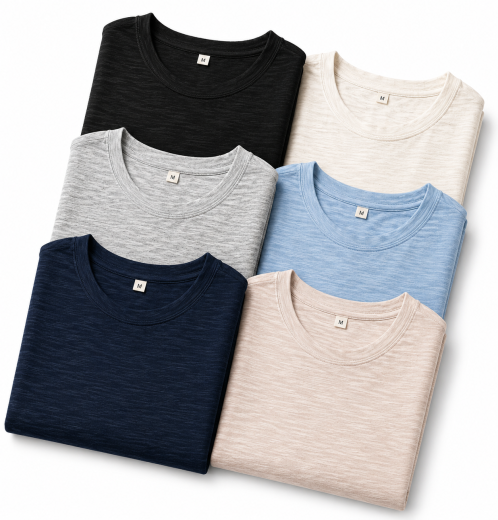 Organic Cotton Ladies Long Sleeve T-Shirt – Curved Hem