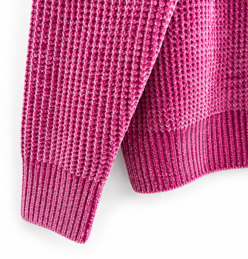 Oversized Shiny Chenille Ladies