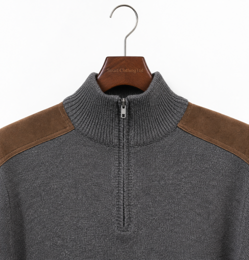 Men’s Half Zip Pullover Sweater – Premium Quality at Low Prices