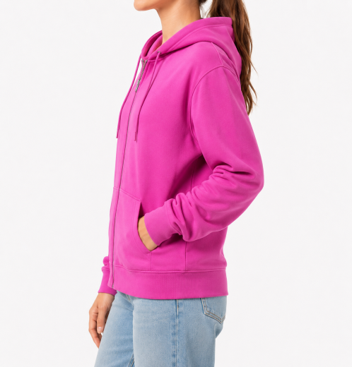 Women’s Zip Hoodie Sweatshirt-Stylish Smart Clothing