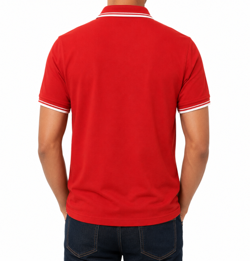 Fancy Men's Polo Shirt with Cuff Premium Quality Polo Supplier Smart Clothing