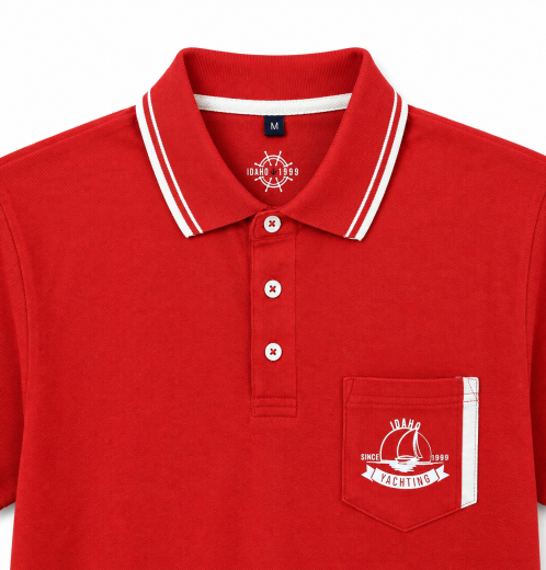 Fancy Men's Polo Shirt with Cuff Premium Quality Polo Supplier Smart Clothing