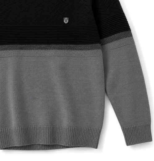Men's Henley Neck Knit Sweater OEM & ODM Manufacturer in Bangladesh